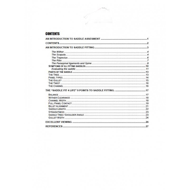 Saddle Assessment Guide Ebok